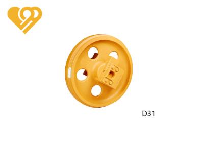 China D20 Bulldozer Track Idler Parts , Front Idler Assy With High Torque Transfer for sale