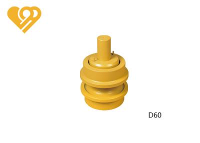 China Heavy Duty Mini Bulldozer Track Rollers / Carrier Rollers Wear Resistance for sale