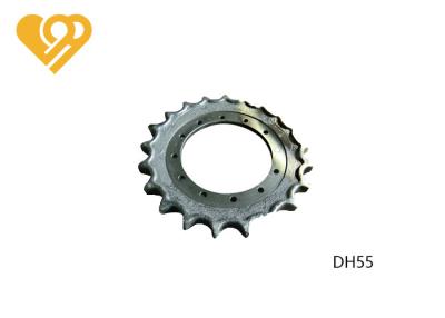 China Black Excavator Drive Sprockets DH220 DH300 DH330-3 DAEWOO Undercarriage Parts for sale