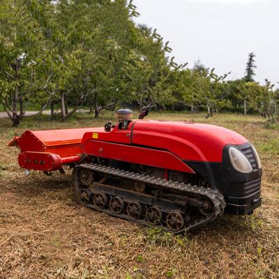 China 32HP 4WD Gear Drive Trator de fazenda Compacto Orchard Crawler Mini Tractor Certificado CE à venda