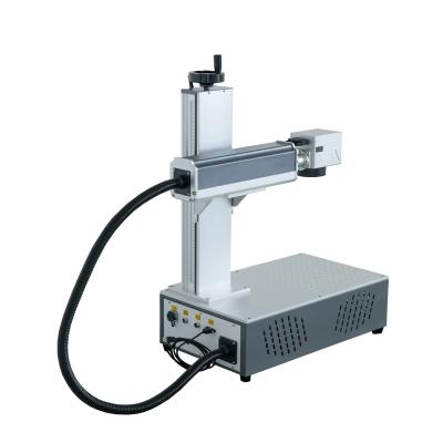 China 20w 30w 50w 50w Raycus Fiber Laser Marking Machine For Metal for sale