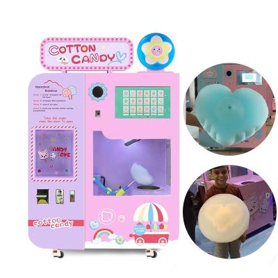 China Coin Operated Cotton Candy Vending Machine With SDK Function For Commercial Stalls for sale