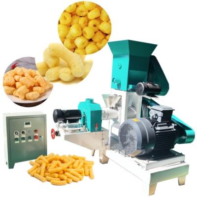 China Automatic Pellet Snack Food Manufacturing Machinery Extruder Children Snacks Making Machine for sale