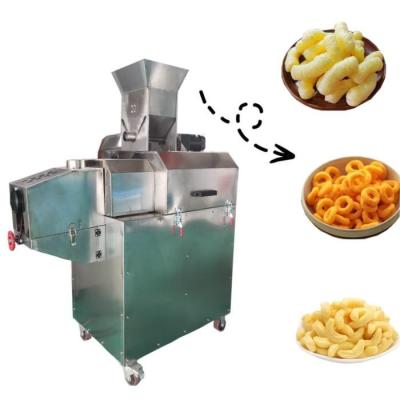 China Máquina de fabricação de bolhas de milho de aço inoxidável para extrusão de lanches à venda