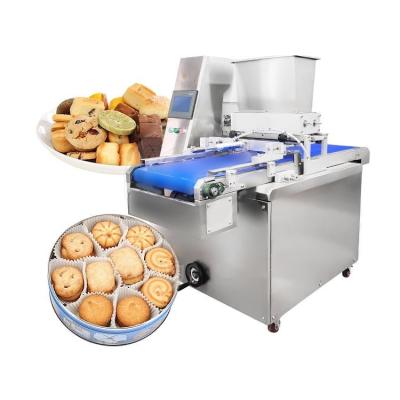 China Automatic Snack Cupcake Muffin Macaron Cup Cake Biscuits And Cookies Making Filling Maker Depositor Machine for sale