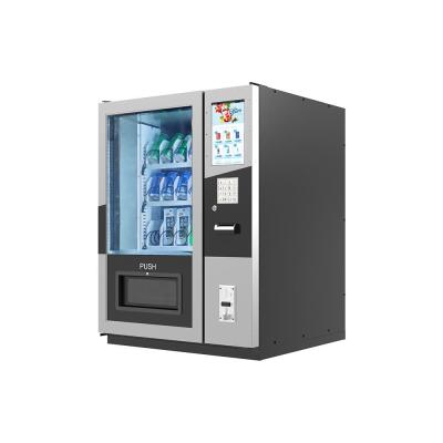 China Custom Mini Sale Snacks Drinks Combo Ice Self Serve Vending Machines for sale