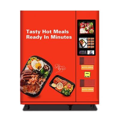 China Hot Food Lunch Box Packed Ready-To-Eat Food Snack Vending Machine for sale