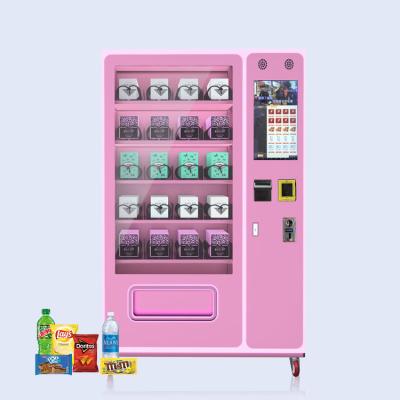 China Customize Payment System Fresh Food Vending Machines Reducer Worm Gear Paper Money / Coin Options for sale