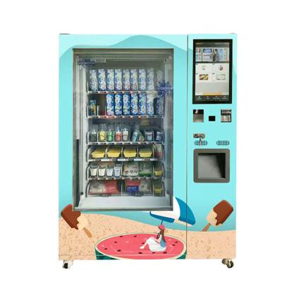 China Snacks Vending Machine With Touch Screen And Product Selection 220V 50HZ for sale