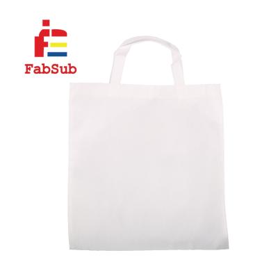 China Sublimation Promotion Bag Handled Nonwoven Tote Bags With Custom Logo Printed Custom Nonwoven Tote Bags for sale