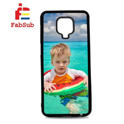 China Factory Price 2D Sublimation Case Blank Cell Phone Case Rubber Waterproof Sublimation TPU Rubber For Redmi Note9 Pro Max for sale