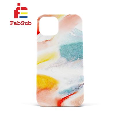 China Cell Phone Bags Ready To Ship Plastic 3D Heat Transfer Printing Phone Cover Sublimation Blank Phone Cases For Iphone 13 PRO for sale