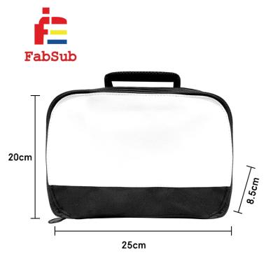 China New Arrival Sublimation Canvas Lunch Bag Portable Empty Picnic Outdoor Insulated Cooler Tote Bag for sale