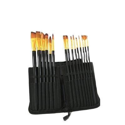 China Professional Artist and Advanced Class Students Art Artist Nylon Water Color Brush Bag for Oil Painting for sale