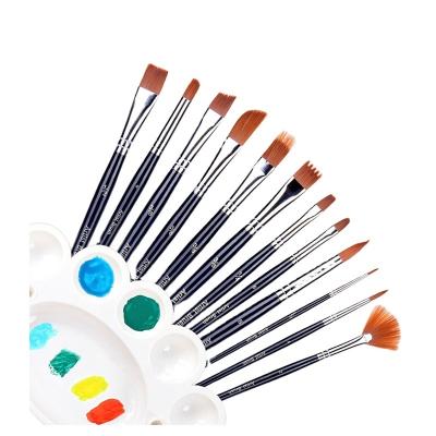 China Professional artist art colorful drawing brush and class advanced students art brush for sale