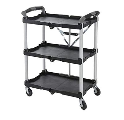 China Durable Lycia Tools Pack-n-Roll 85-188 Folding Utility Car, Black, 50 lbs for sale