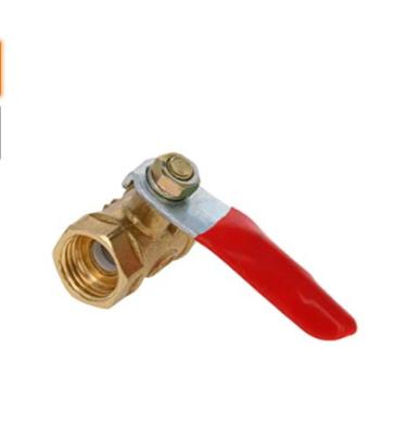 China Barb Water, Oil, Gas and Gas Control Lever Handle Copper Gas Pipe Copper Closing Accessories for sale