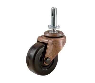 China Others (about 5.0 cm) two inch medium duty casters, 2 pieces, black for sale