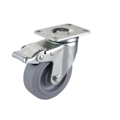 China Other Wholesale Red OEM ODM 2 Inch PU Material Medical Caster Wheels For Hospital Bed for sale