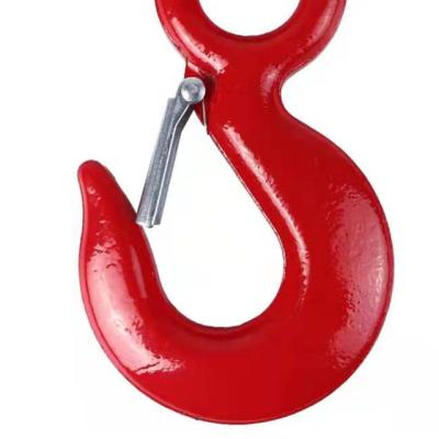 China Universal Rotary Wide Mouth Hook Lifting Hook Large Opening Eye Hook Eye Hook Container Auto Industry Horn Pipe Steel Pipe for sale