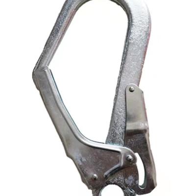 China Heavy Industry Safety Belt Tube Hook Special Steel Scaffolding Aerial Work Insurance Plating Marked Hook for sale