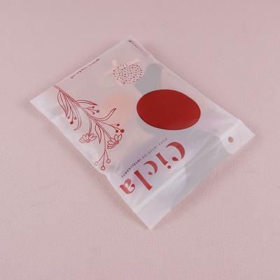 China Aseptic Eco Friendly Transparent T-shirts Clothing Zipper Packaging Bag Compostable Ziplock Cornstarch for sale