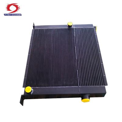 China Machinery Repair Shops Aluminum Bar Plate Oil Cooler Screw Compressors for sale