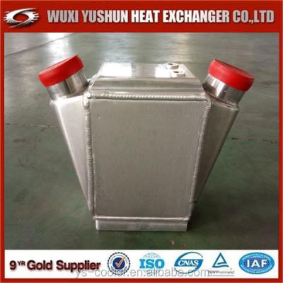 China Gold aluminum plate fin seadoo water to air intercooler custom supplier for sale