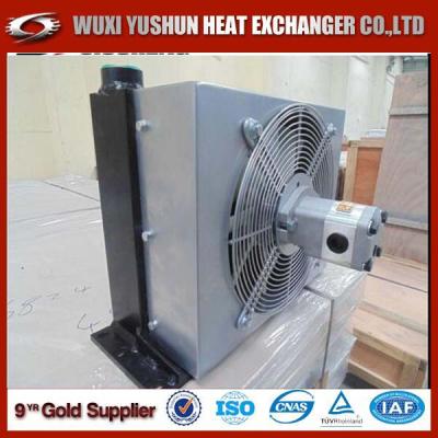 China Custom High Performance Custom Plate Fin Aluminum Radiator Fan for sale