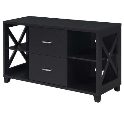 China Other Classic Modern Wooden Stand Black Designs Hotel Modern Hotel TV Unit Cabinet for sale