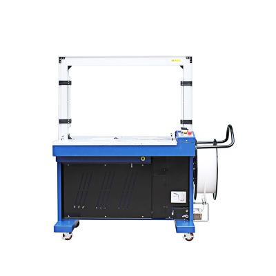 China 2022 Food Grade Best Cheap Price Stable Automatic Carton Tying Machine With 9-15mm PP Gather For Cardboard Box for sale