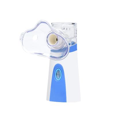 China For Medical & Cool Inhaler Mini Mesh Rechargeable Nebulizer Machine Home Use Handheld Ultrasonic Nebulizer Mist Vapor Atomizer for Kids Adult for sale