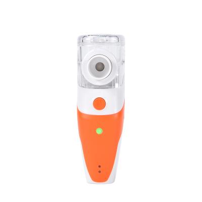 China For Medical & Home Use Portable Handheld Nebulizer Mist Mini Ultrasonic Nebulizer Vapor Cool Inhaler with Charging Battery Atomizer for Kids for sale