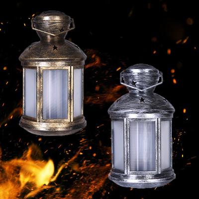 China Home Decoration European Style Hurricane Lamp Flame Candle Light Wholesale Lanterns For Christmas Gift Home Decoration for sale