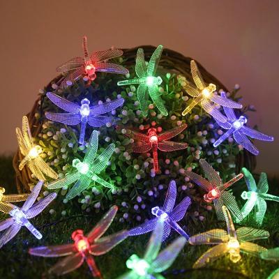 China 5M Dragonfly 20LED String Light Decoration LED Waterproof Solar Festival Holiday Lighting for sale