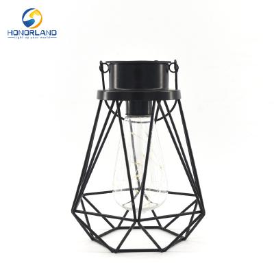 China Garden Customize Outdoor Indoor Waterproof Garden Lamp Solar Powered Wall Pendant Led Lantern Light for sale