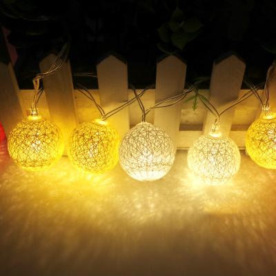 China String Light AA Plastic Halloween Christmas Battery Led Outdoor String Lights for sale