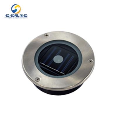 China Garden China Solar Power 2v/45ma Amorphous Stainless Steel Led Outdoor Solar Deck Lights for sale