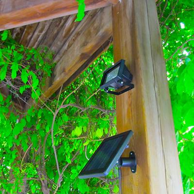 China Garden Customize Abs+aluminum 4v/9v Ip65 Waterproof Garden Outdoor Solar Led Flood Light for sale