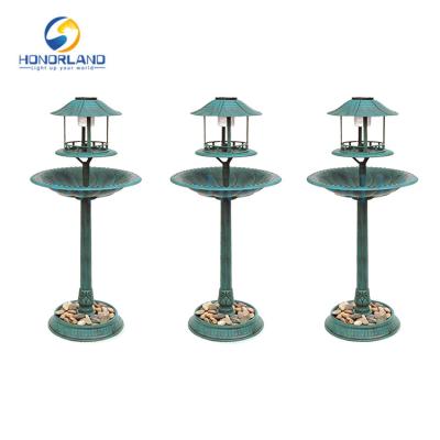 China Polycrystalline Garden White 2v/40ma Ip44 Plastic+resin Outdoor Solar Garden Lamp Vintage for sale