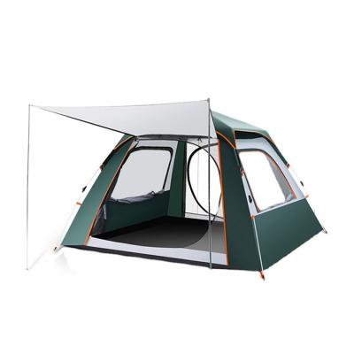 China Lightweight Family Tent Sun Protection Three Season 3-4 Person Tent Home Lightweight Tent Outdoor Camping for sale