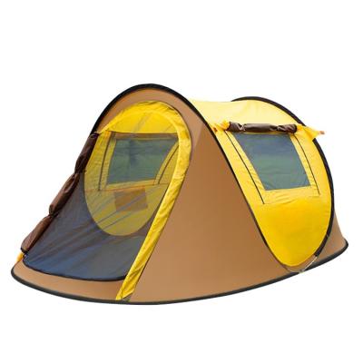 China Straight Tying Type Marquee Tent Outdoor Family Waterproof And Windproof Three Season Camping Tent for sale