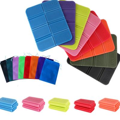 China New Eco-friendly Small Outdoor Camping Hiking Portable Xpe Cushion Folding Foam Picnic Mat for sale