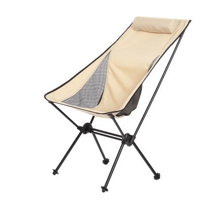 China Foldable Lightweight Aluminum High Back Bulk Picnic Outdoor Foldable Backpacking Carp Fishing Ultralight Folding Camping Relax Chair for sale