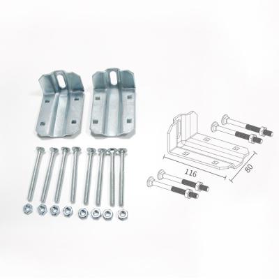 China Modern High Quality Galvanized Hanging Door Pulley Set Slide Gate Roller en venta