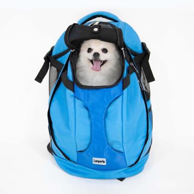 China Viable Dog Carrier Bag Pet Carrier Backpack for Large & Medium Dogs Cats Up to 25 Pounds Breathable Folding Ventilation for sale