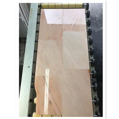 China Cheap Chinese Mary Beige Marble Tiles Light Cream Parquet Pink Line Marble Slabs 24x24 For Wall for sale