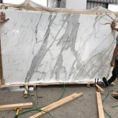 China Flooring Hot Sale White Calacatta Gold Marble Tile Price, Italy Marble Slab, Vagli Calacatta Gold Stone Calacatta Gold Marble for sale