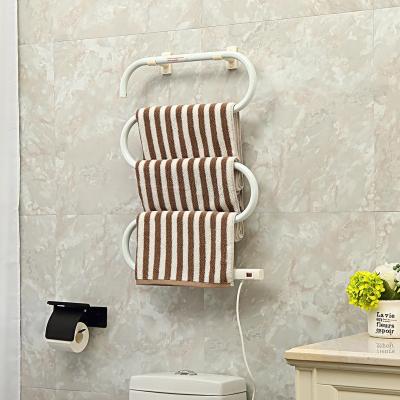 China Wholesale New Design Towel Warmer Supplier Wall Mounted Drying Rack Electric Towel Rail for sale