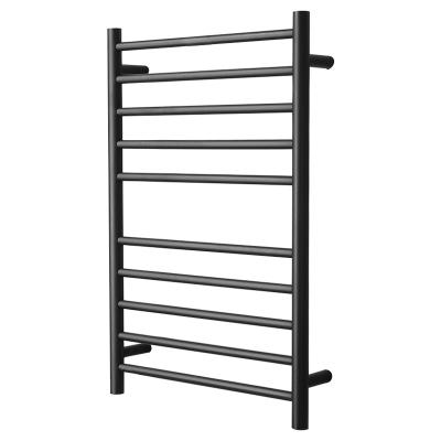 China New Design Heater Best Black Wall Mounted Electric Heated Towel Rail Towel Rail Heated Heater for sale